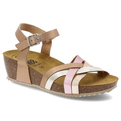 Sandale HEE - 25001 Vaquetilla Nu/Pi/Ca/T