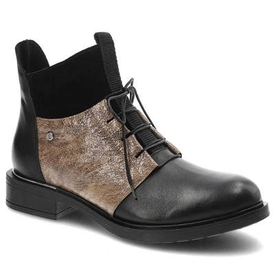 Botine LEMAR - 60343 M.Negri+Capri+Taupe