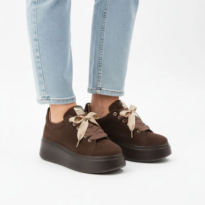 Adidași KARINO - 5997/015-P Brązowy