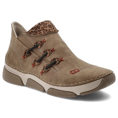 Botine RIEKER - 45983-64 Beige