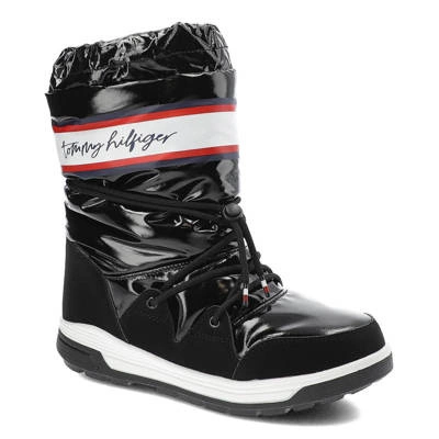 Cizme de zăpadă TOMMY HILFIGER - T3A6-32436-1485999-Snow Boot Black 999