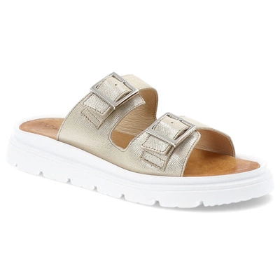 Șlapi WASAK - 0756 Złoto Prada