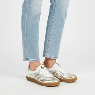 Adidași ARMODO - DS-900 Biały R/Złoto