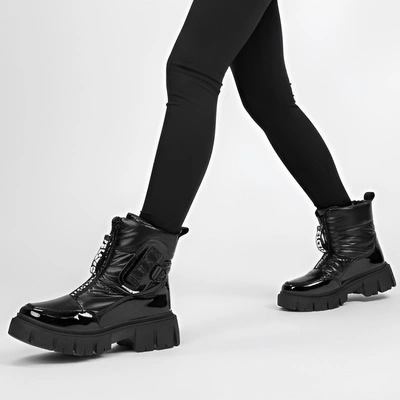 Cizme de Zăpadă FILIPPO - DBT4960/25 BK Czarny