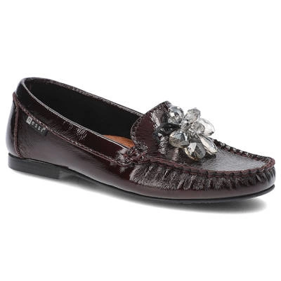 Pantofi NESSI - 21038 Maroon 711