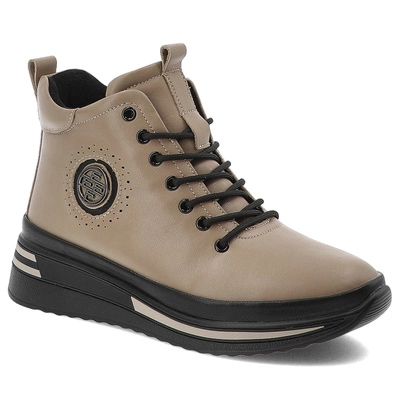 Botine FILIPPO - DBT4215/25 TP Taupe