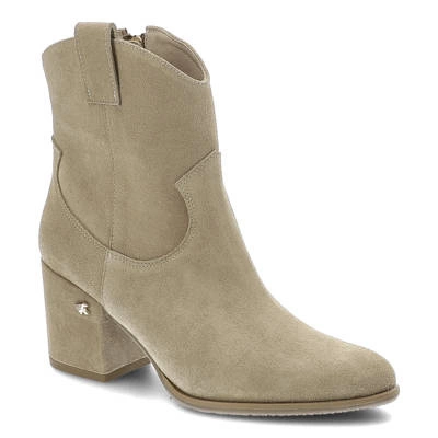 Botine KARINO - 4254/001-P Bej Suede