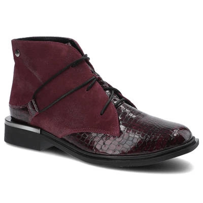 Botine MACIEJKA - 04813-23/00-7 Maroon