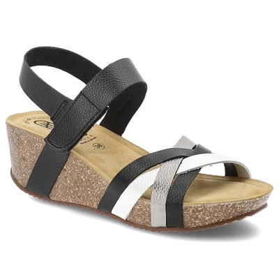 Sandale HEE - 25012 Marsella Ne/Niq/Pla