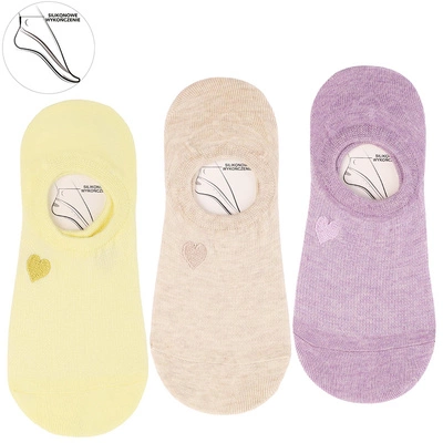 Balerine MORAJ 3 Pary - CDB200-267 Mix Kolor