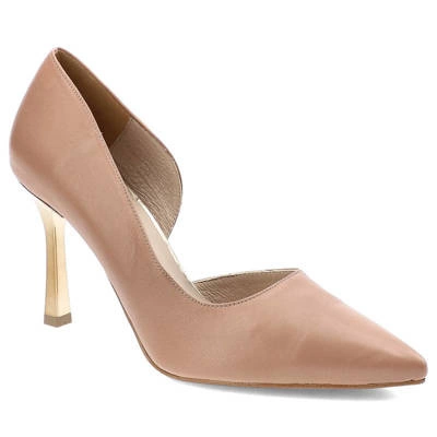 Pantofi cu toc KARINO - 4560/007-P C.Bej