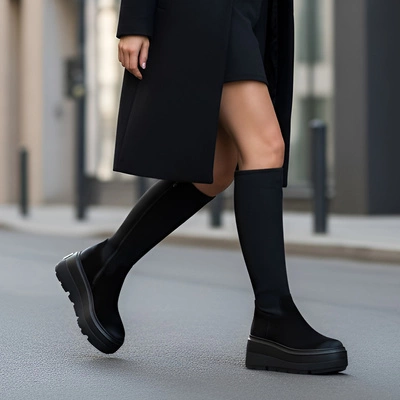 Cizme CHEBELLO - 4741_-034-415-MIC-S332 Czarny