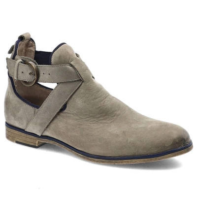 Botine LEMAR - 326 Gri/Albastru Marin