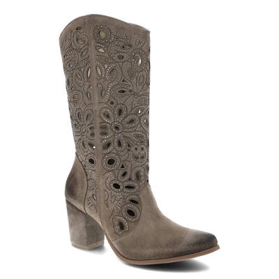 Botine EXQUISITE - 1289 Taupe Suede