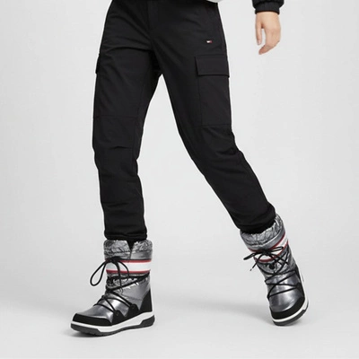 Cizme de zăpadă TOMMY HILFIGER - T3A6-32436-1485918-Snow Boot Dark Silver 918