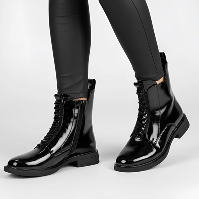 Botine S.BARSKI - MR52-108 Black