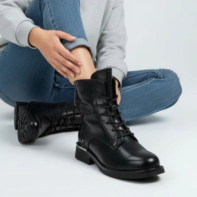 Botine VINCEZA - 66813 BK Czarny