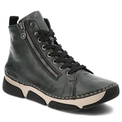 Botine RIEKER - 45920-54 Green