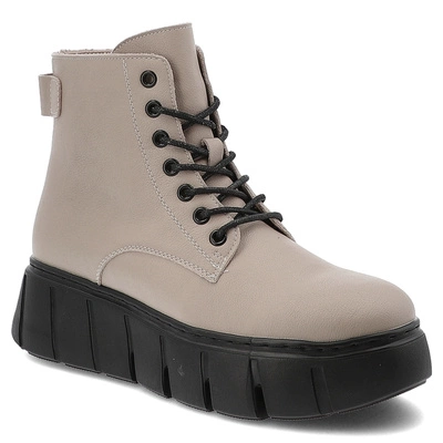 Botine VINCEZA - 66803 BE Beżowy