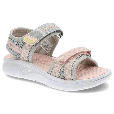 Sandale KANGAROOS - 18873 000 2063 K-ES Finja Vapor Grey/Frost Pink