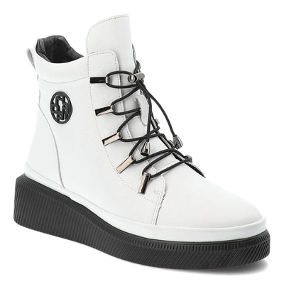 Botine FILIPPO - DBT7416/25 WH Biały