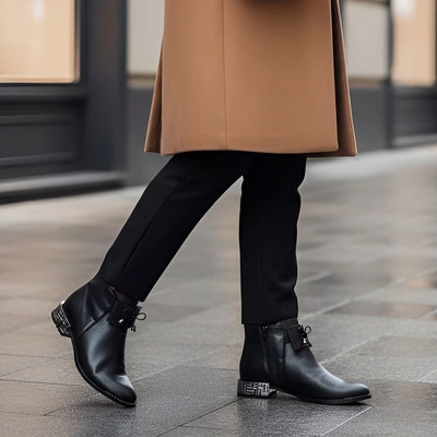 Botine ARMODO - 1396 Czarny