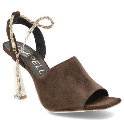 Sandale CHEBELLO - 4440_-105-000-PSK-S135 Brąz Welur