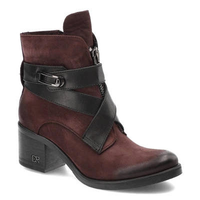 Botine CARINII - B4053_M10-E50-POL-861 Maroon