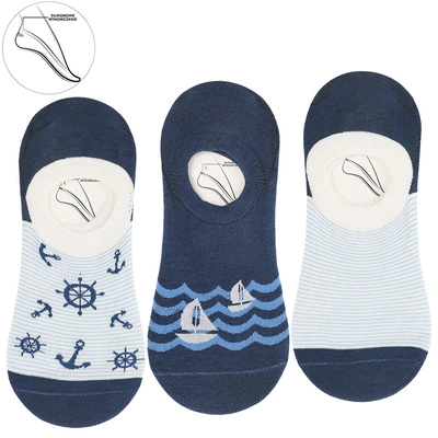 Balerine MORAJ 3 Pary - CDM200-209 Mix Kolor