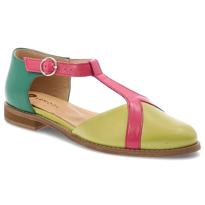 Sandale ARMODO - 4245/35 Limone/Fuksja/Melissa