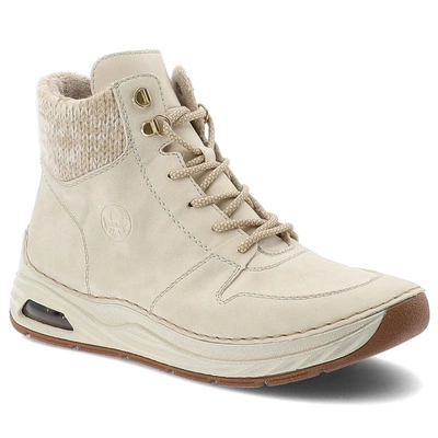 Botine RIEKER - 44555-60 Beige