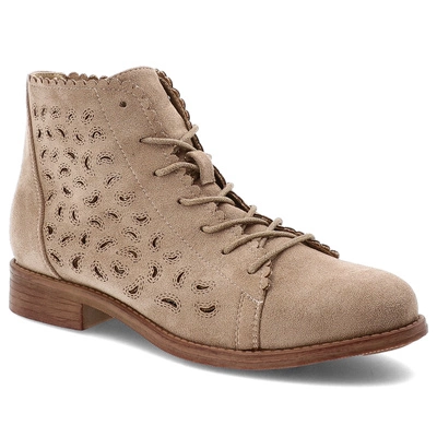 Botine S.BARSKI - HY51-185 Beige