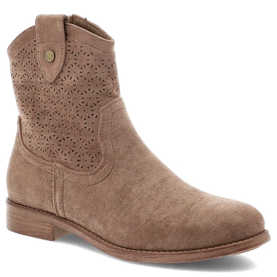 Botine S.BARSKI - HY51-063 Coffee