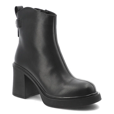 Botine CAMBELL - 25-98301BK Czarny