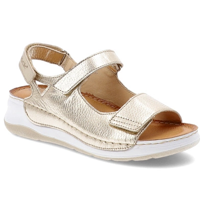 Sandale WASAK - 0765 Złoty Groszek