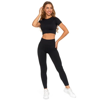 Set Top + Colanți MORAJ - Top BD1900-508+Legginsy RDL2200-013 Black