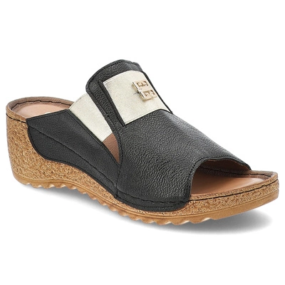 Șlapi ARMODO - 50109 V.Czarny/Złoty