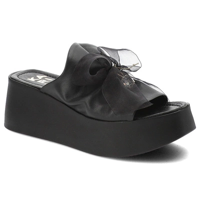 Șlapi KARINO - 4976/076-P Negri