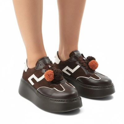 Adidași KARINO - 6022/015-P Brąz/Lico