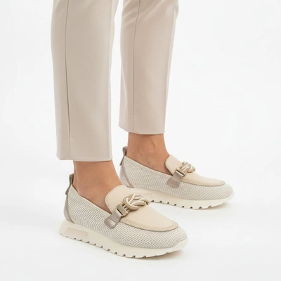 Jumătăți de Pantofi HISPANITAS - HV264857 Formentera-V26 Panna Bolero-V26 Butter