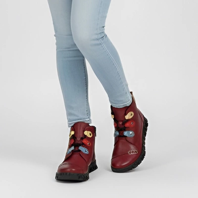 Botine ARMODO - 2352 Bordowy 3300/ZCN