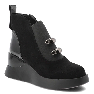 Botine S.BARSKI - MR52-106 Black