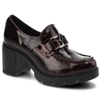 Pantofi LEMAR - 20097 Naplak Maroon + SR