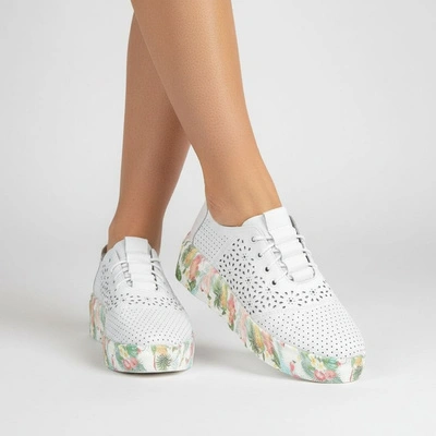 Jumătăți de Pantofi ARTIKER - 56C1786 Biały