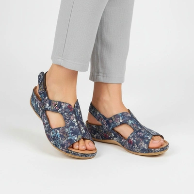 Sandale POLLONUS - 5-0774-060 Flowers P69