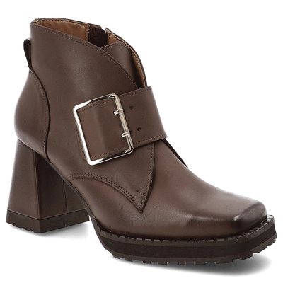 Botine ARMODO - 1393 Brąz Baflo