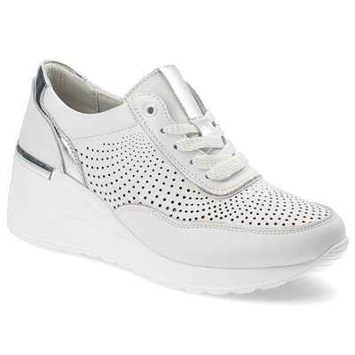 Jumătăți de Pantofi S.Barski - LR725 Albi