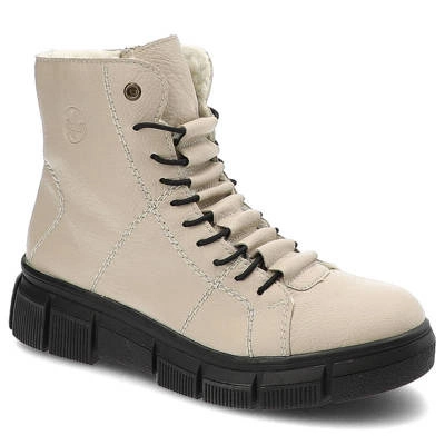 Botine RIEKER - X3428-60 Beige
