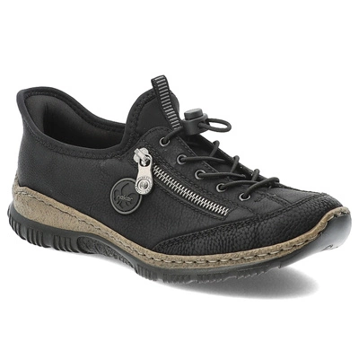 Jumătăți de Pantofi RIEKER - N3267-01 Black