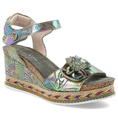 Sandale LAURA VITA - Hacdeo 09 SL14598-9F Olive